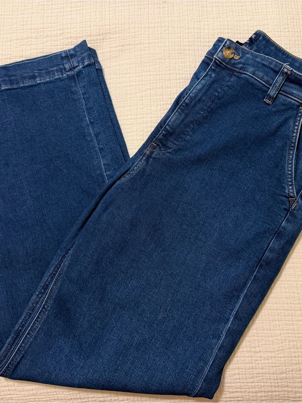 NWOT J. Crew High Rise Wide-Leg Jeans Size 12